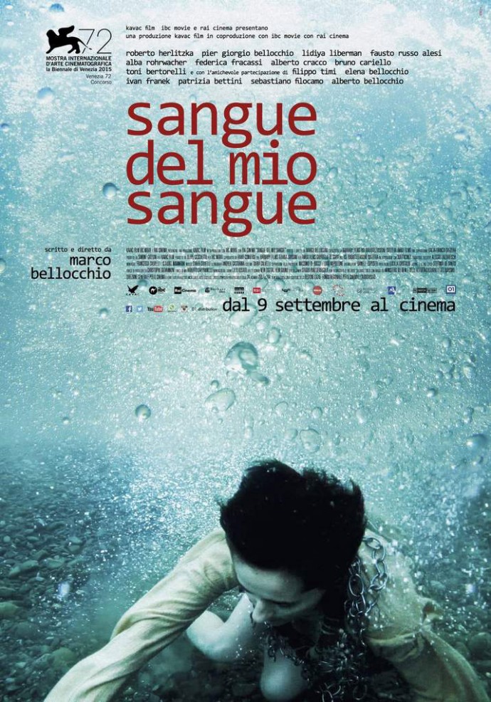 EVENTO SPECIALE - 11 Settembre 2015, MARCO BELLOCCHIO a Torino per presentare il suo ultimo film, 'Sangue del mio sangue'