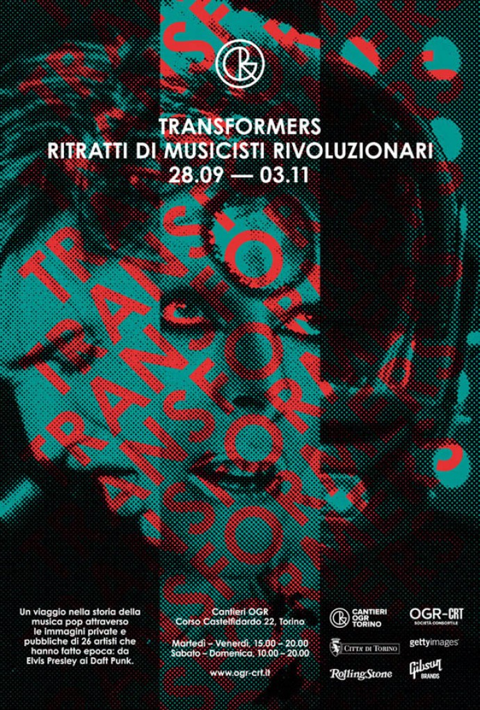 TRANSFORMERS: Ritratti di musicisti rivoluzionari, una mostra alle Ogr di Torino DAL 28 SETTEMBRE!