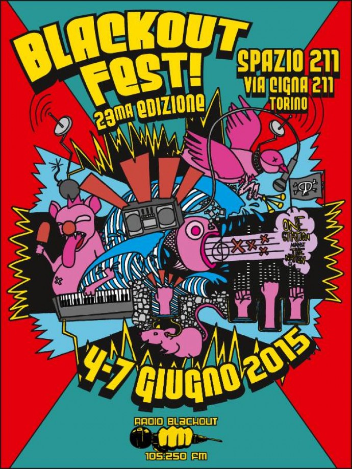 Oggi comincia il .... BLACKOUT FEST - Torino, 23ma EDIZIONE