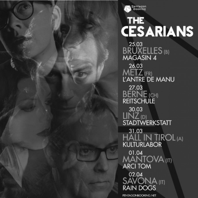 THE CESARIANS: la band londinese arriva in Europa per sette date