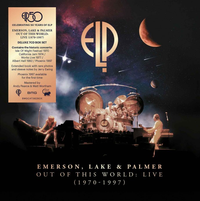 Collaborazione tra Bmg e l'app Star Walk 2 per la release del nuovo live box set di Emerson, Lake & Palmer