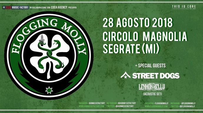 Flogging Molly: sempre più vicina la data estiva a Milano