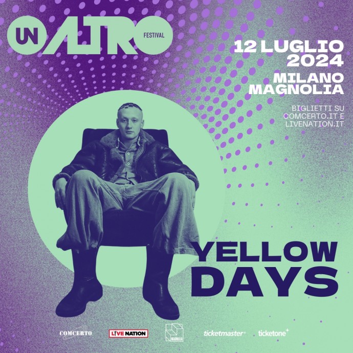 Unaltrofestival 2024: arriva Yellow Days