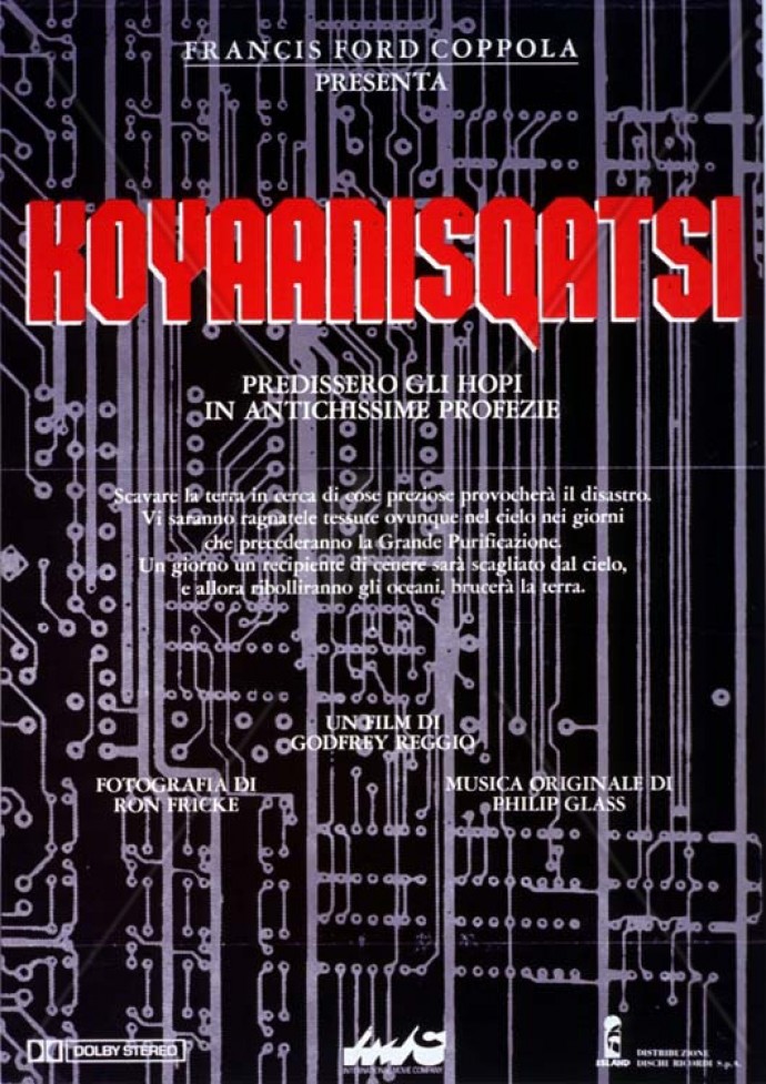 MOVING TFF   Lunedì 22 ottobre DOC MON AMOUR:  Koyaanisqatsi di Godfrey Reggio