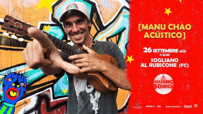 Manu Chao stasera chiude la seconda edizione di Sogliano Sonica (Evento Sold Out)