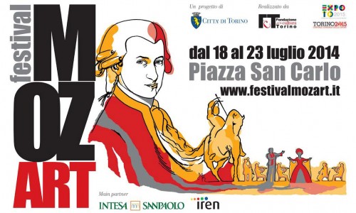 FESTIVAL MOZART - 18/23 LUGLIO - PIAZZA SAN CARLO - TORINO