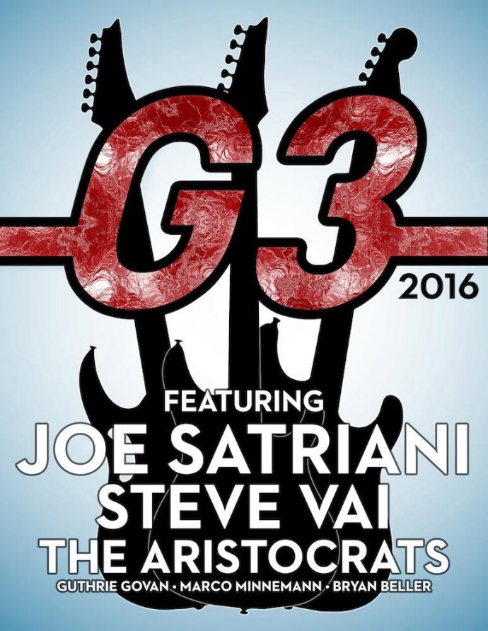 G3 - JOE SATRIANI, STEVE VAI, THE ARISTOCRATS