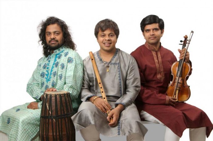 Il SHASHANK SUBRAMANIAM TRIO (India): Il più importante flautista nella musica Karnataca al Folk Club