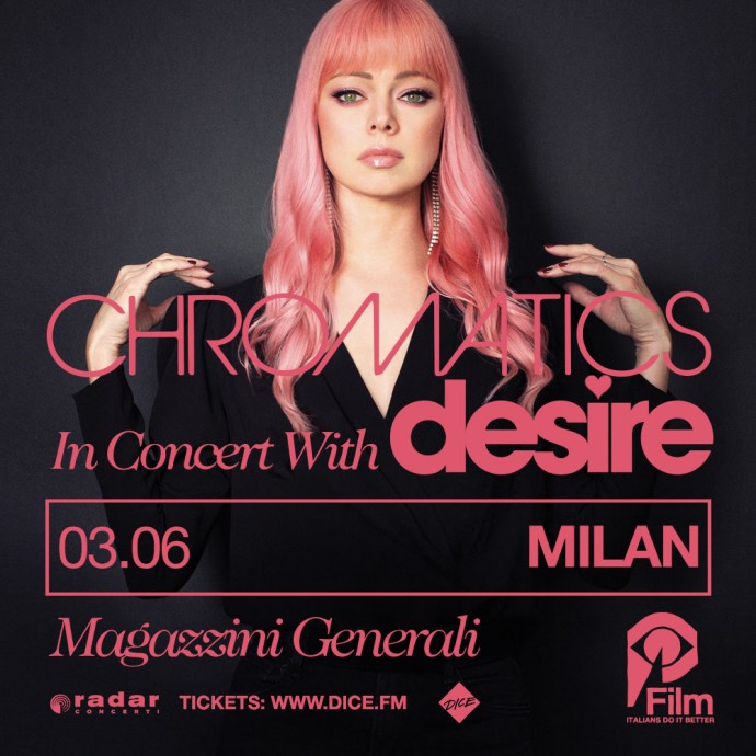 Chromatics In Concert With Desire: rinviata la data italiana per presentare il nuovo disco Closer To Grey