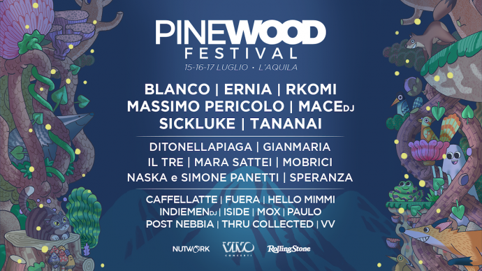 Pinewood Festival: dal 15 al 17 luglio a L'Aquila - Line up e dettagli