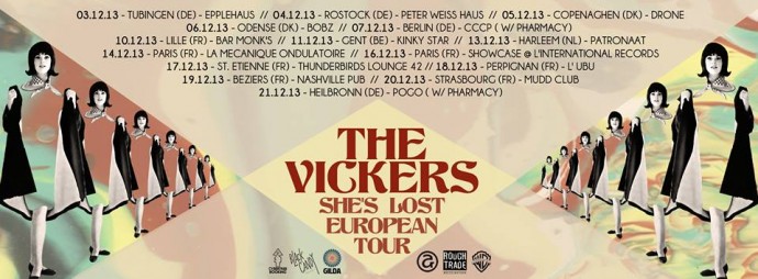 The Vickers presentano il nuovo video e partono per un lungo tour europeo